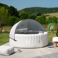 Home Deluxe Outdoor Whirlpool SPLASH inkl. Kissen, Getränkehalter und Sonnendach - Farbe: Beton Rabatt: 32.48 % Unkategorisiert online kaufen Home Deluxe Outdoor Whirlpool SPLASH inkl. Kissen, Getränkehalter und Sonnendach - Farbe: Beton Rabatt: 32.48 % Unkategorisiert online kaufen