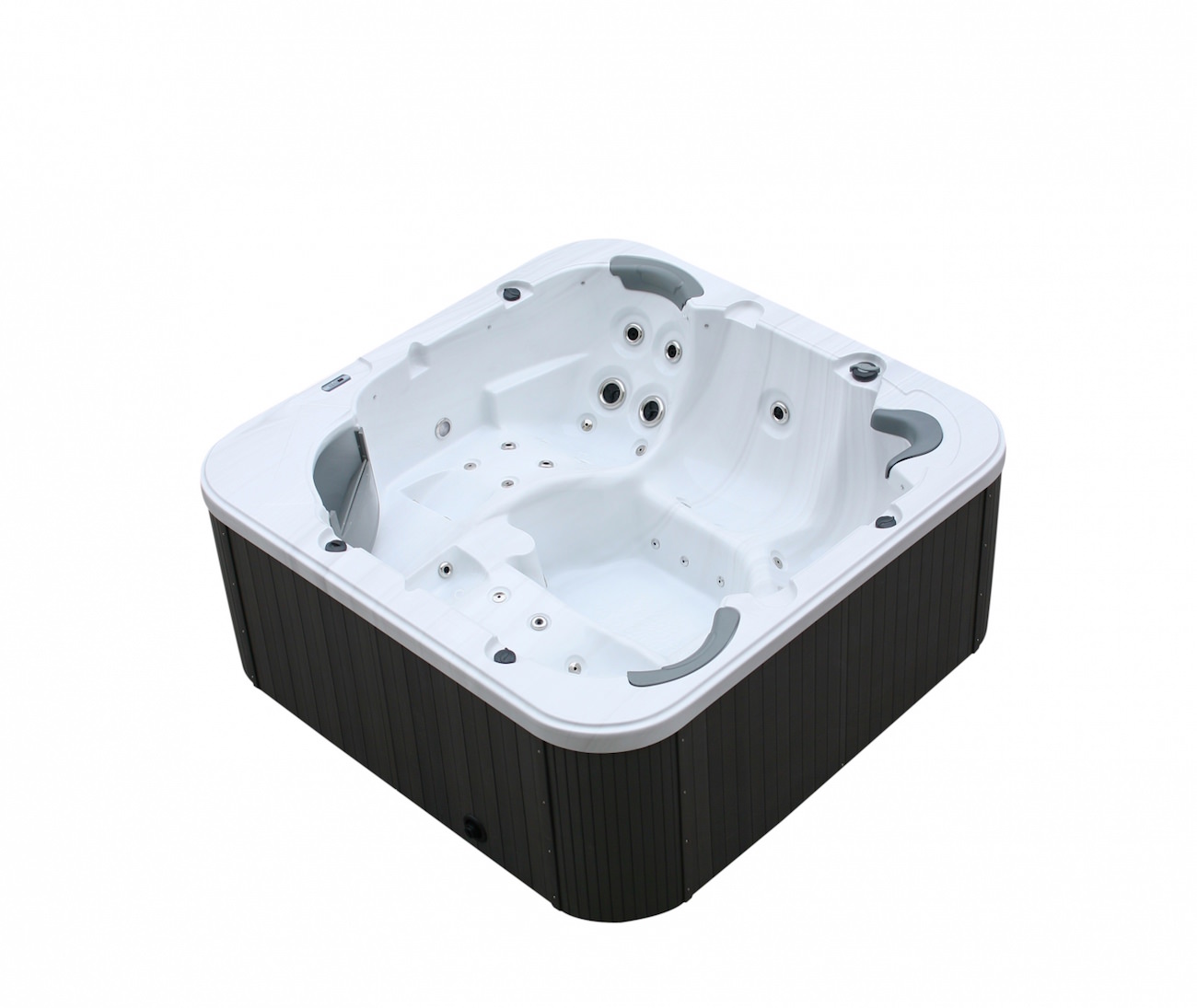 Outdoor Whirlpool Torina silber / grau 215 x 215 cm Unkategorisiert online kaufen Outdoor Whirlpool Torina silber / grau 215 x 215 cm Unkategorisiert online kaufen