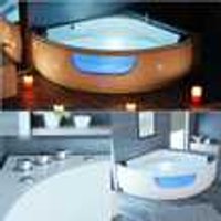 TroniTechnik Whirlpool Badewanne Eckwhirlpool PAROS 135cm x 135cm Unkategorisiert Produktbild TroniTechnik Whirlpool Badewanne Eckwhirlpool PAROS 135cm x 135cm Unkategorisiert Produktbild