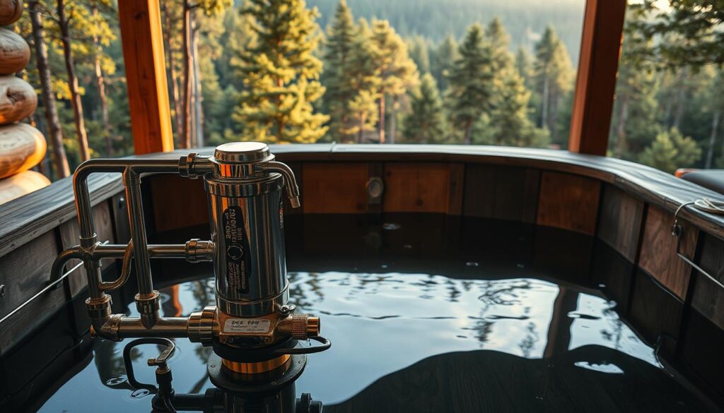 Filtersystem im Badefass