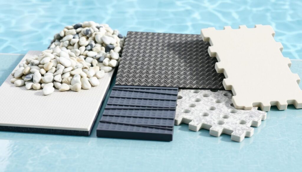 Pool Bodenschutz Materialien