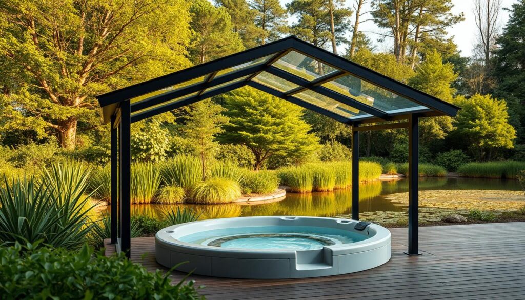 Whirlpool-Überdachung Whirlpool-Überdachung