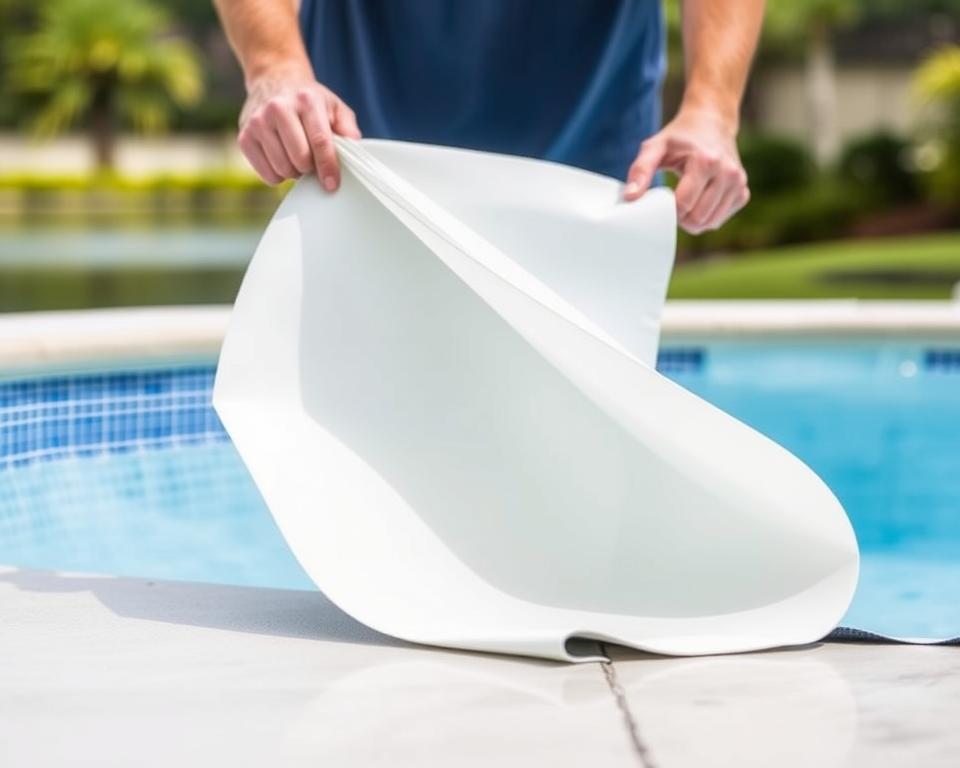 Poolfolie Installation Schritt für Schritt