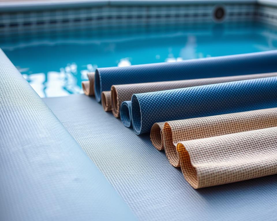 Poolfolie Materialarten Vergleich