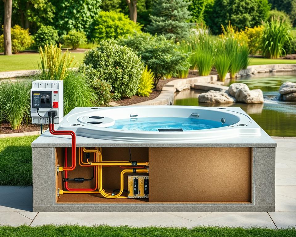 Whirlpool Installation Fundament Stromanschluss