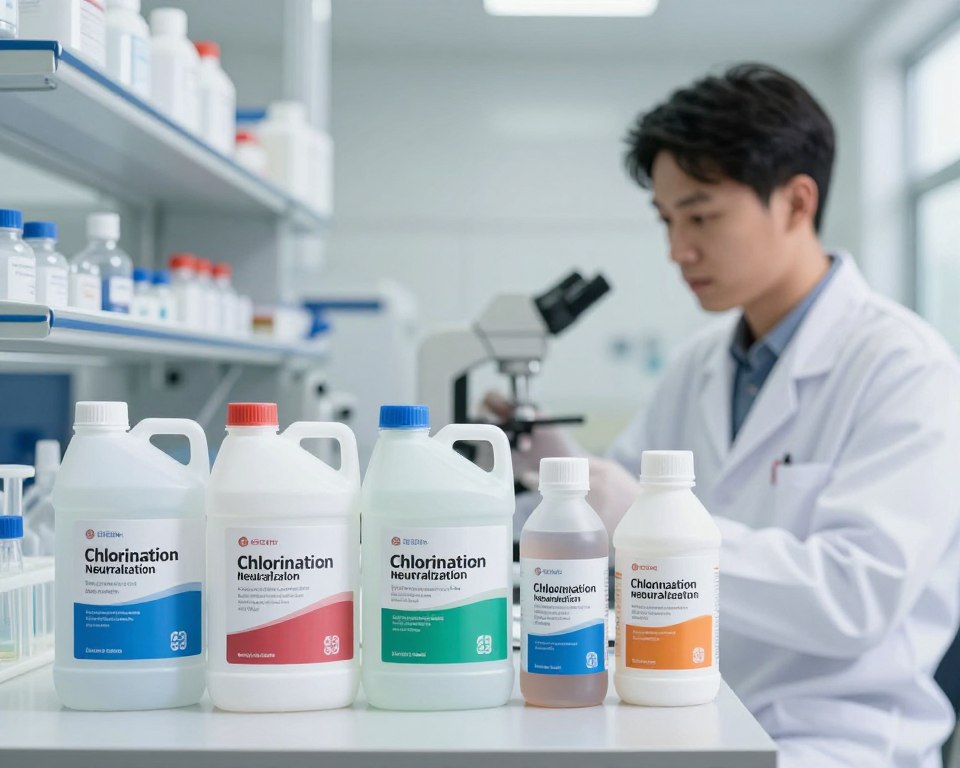 Chemische Produkte zur Chlorneutralisierung